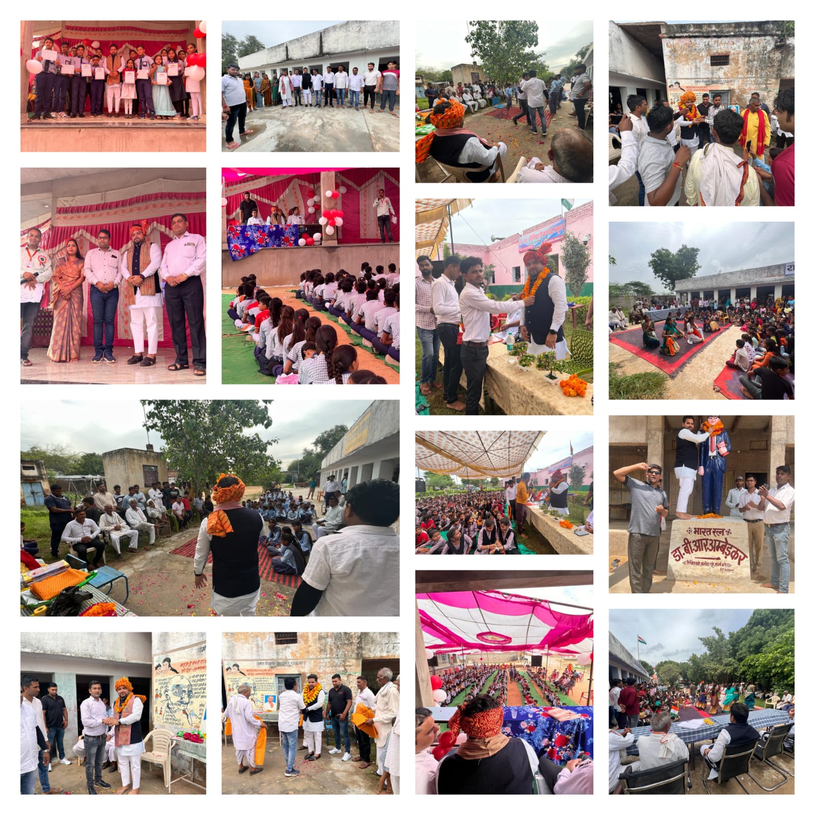 भाजपा नेता शकील खान ने स्कूली बच्चों के साथ मनाया स्वतंत्रता दिवस